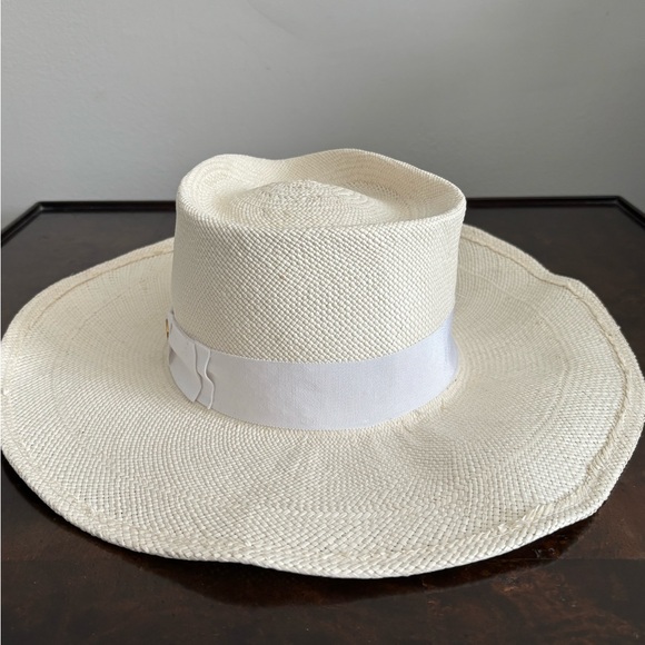 NEW Gladys Tamez Millinery Straw Hat, MEDIUM - Picture 4 of 8
